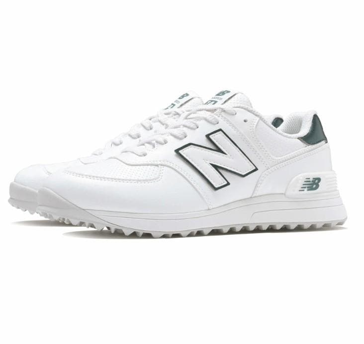 New Balance 574 グリーン ゴルフシューズ ug574 25.5