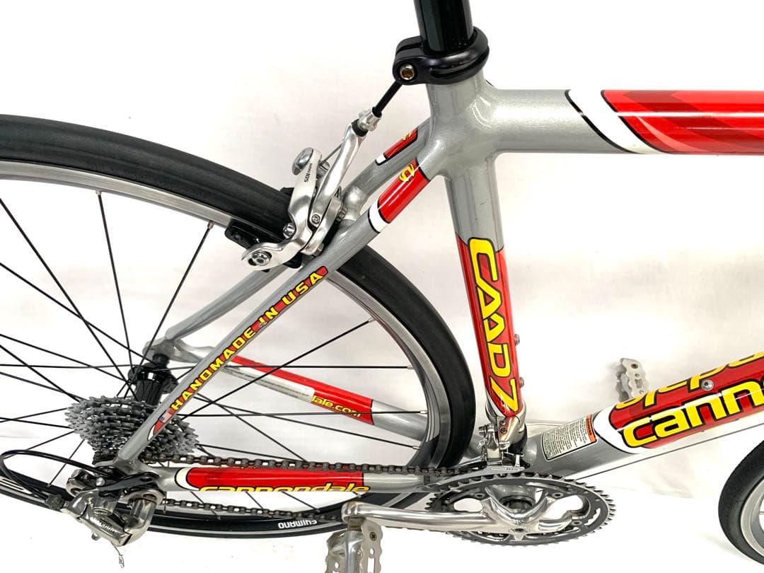 【即乘】送料無料 Cannondale クロスバイク CAAD7超軽量9.1キロ