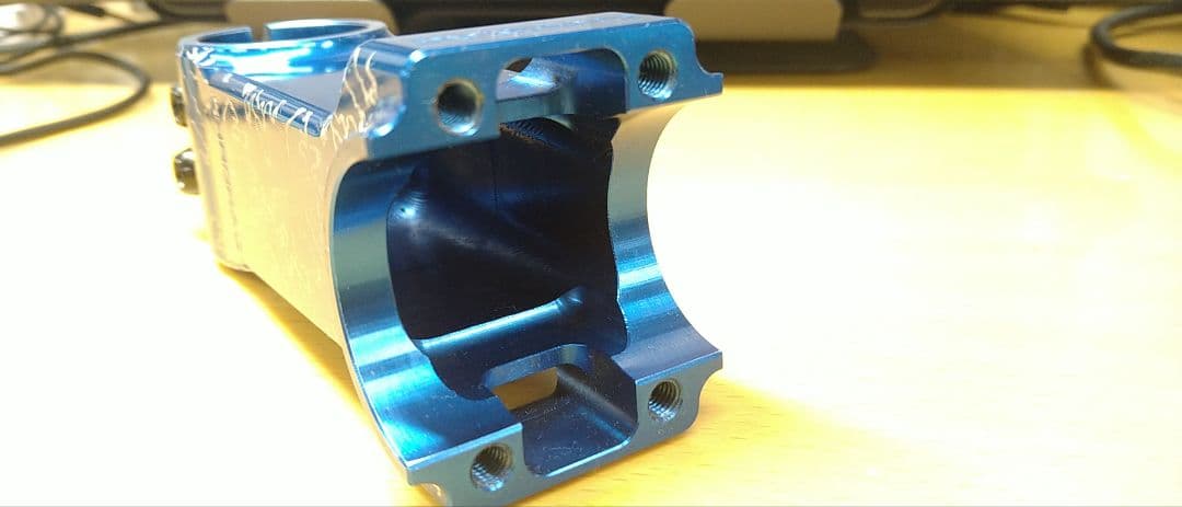 mini1803　CHROMAG RANGER ステム ブルー100mm