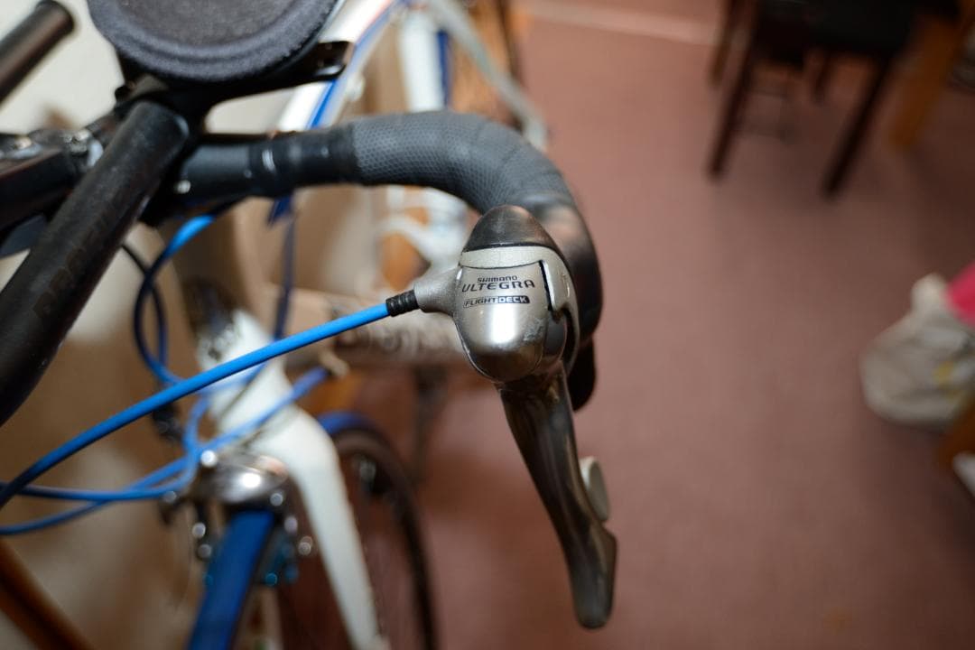 Bianchi ロードバイク 群馬の駅（水上）で引渡し