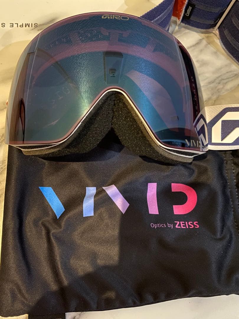 GIRO VIVID ゴーグル Optics by ZEISS 収納袋付き