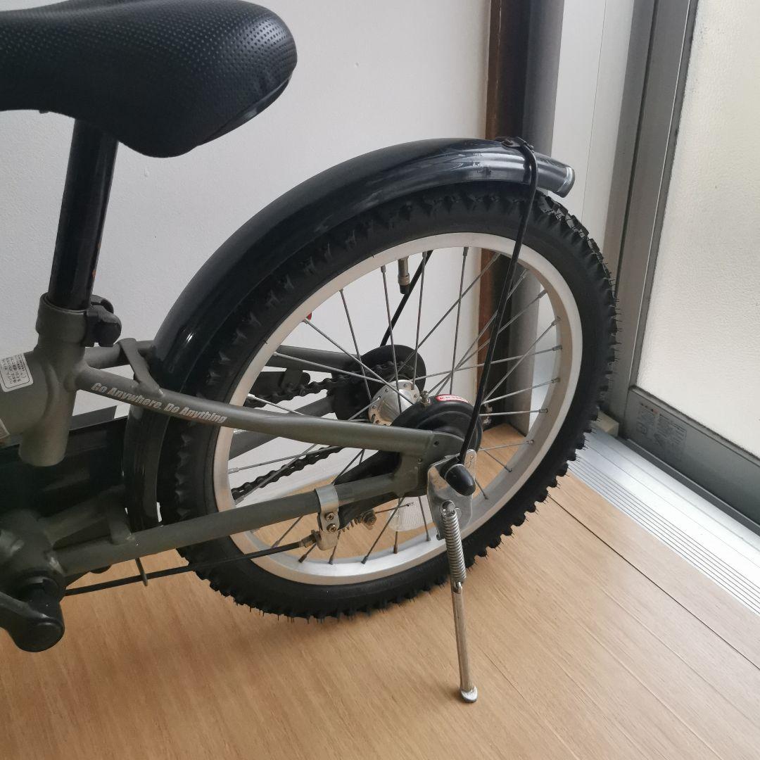 Jeep キッズ自転車 グレー 18インチさいたま市浦和区北浦和駅周辺で受け取り