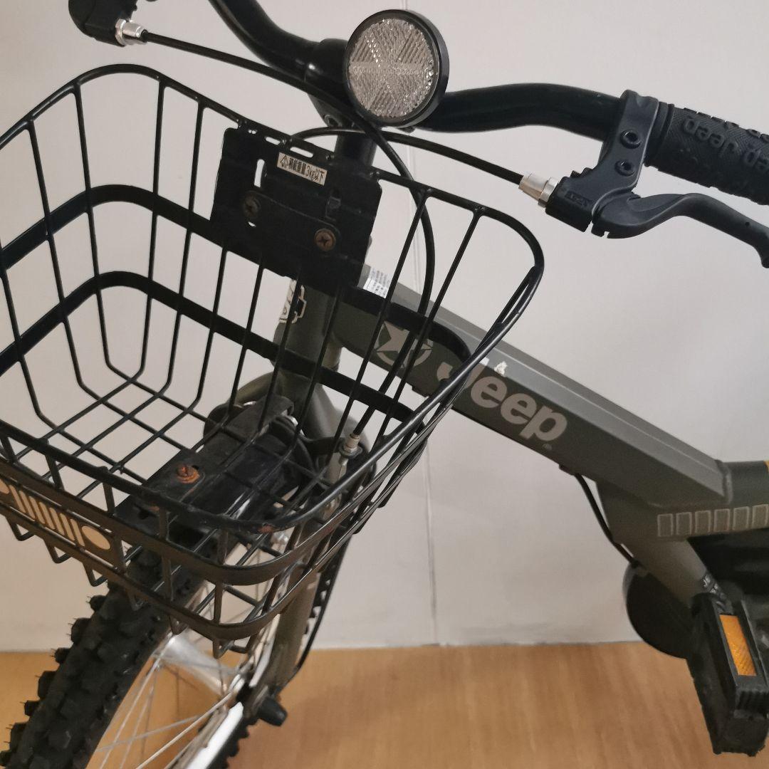 Jeep キッズ自転車 グレー 18インチさいたま市浦和区北浦和駅周辺で受け取り