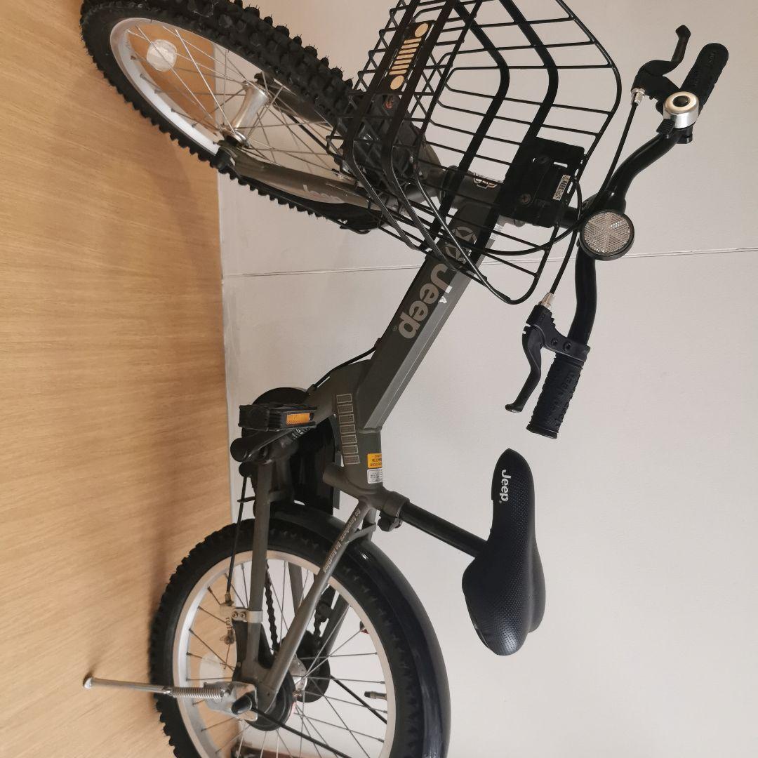Jeep キッズ自転車 グレー 18インチさいたま市浦和区北浦和駅周辺で受け取り