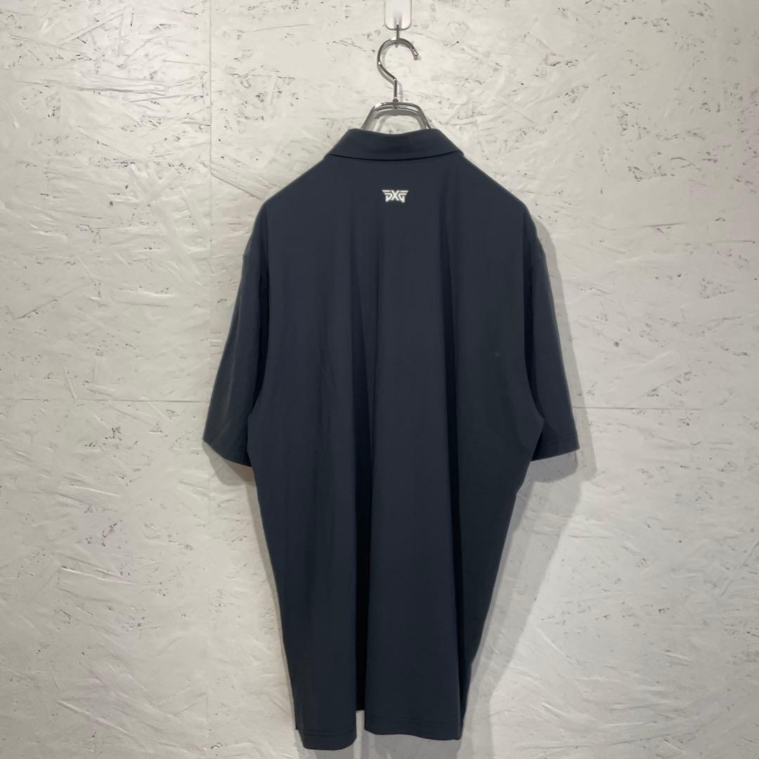 ゴルフウェア【PXG】半袖ポロシャツ　黒　L