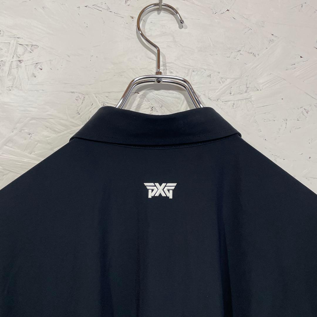 ゴルフウェア【PXG】半袖ポロシャツ　黒　L