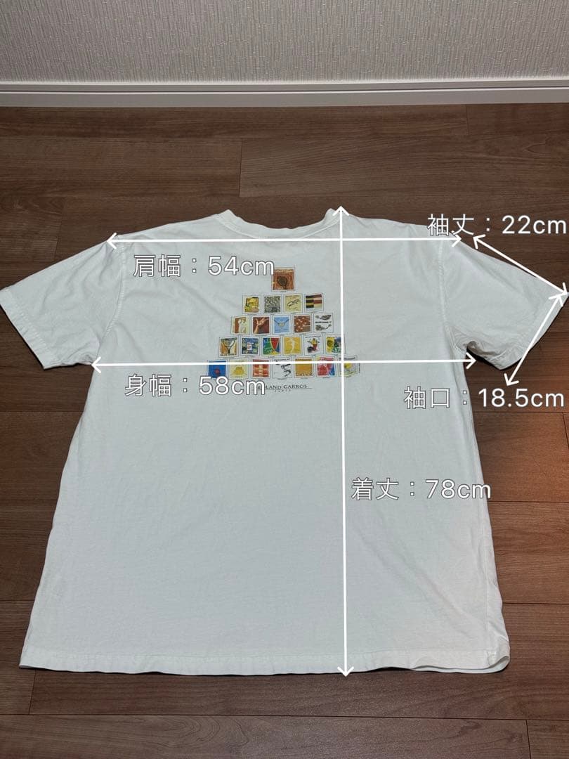 【希少】ROLAND GARROS PARIS GRIF2001年版TシャツXL