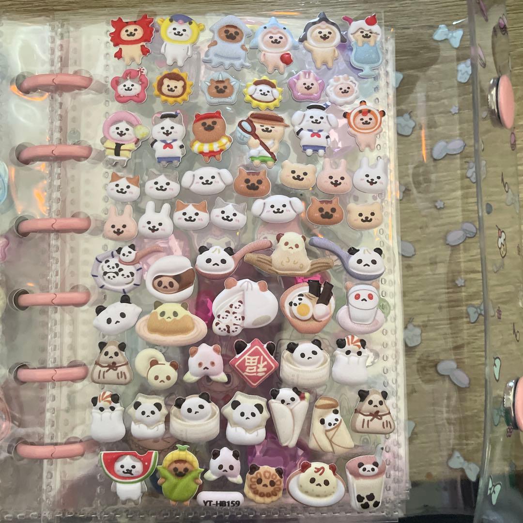 My Melody シール帳　完成品