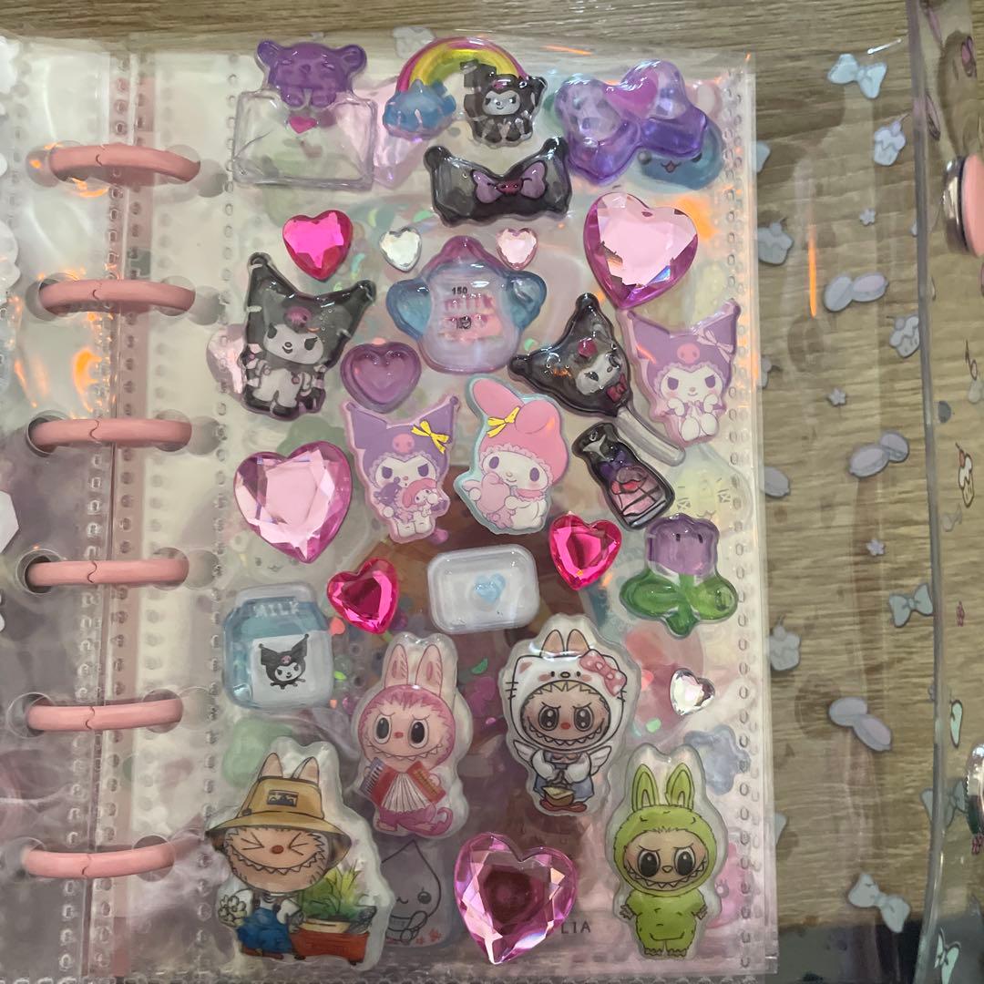 My Melody シール帳　完成品