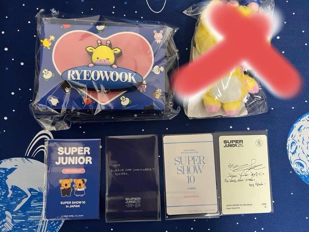 SUPERJUNIOR SS10 リョウク ぬいぐるみトレカセット