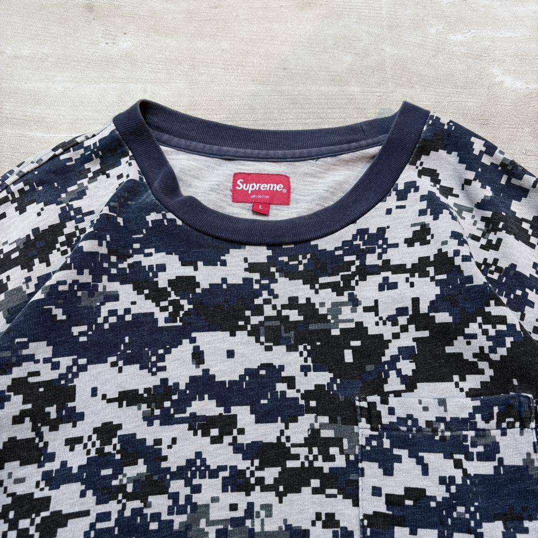 Supreme 17aw シュプリーム デジカモTEE L