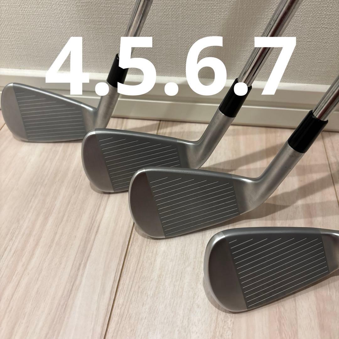 TaylorMade P-770 2023 アイアンセット4-P 7本セット