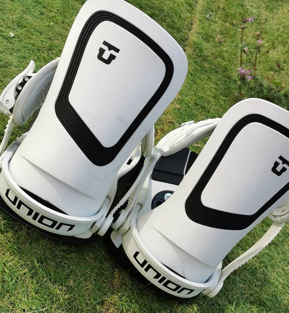 L サイズ UNION ULTRA メンズ スノーボード ビンディング 白