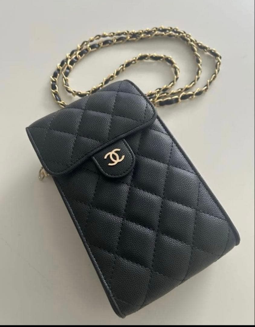 CHANEL シャネルノベルティ スマホショルダー バッグ