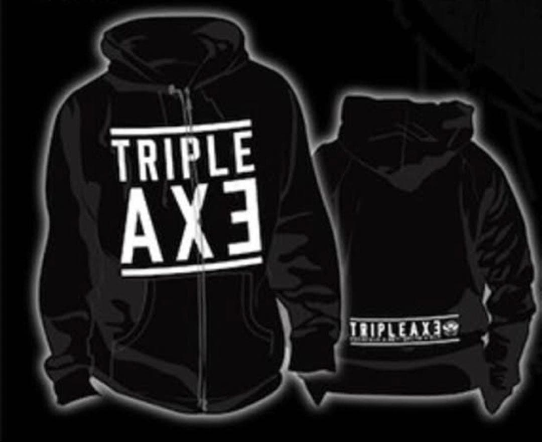 ミュージシャン TRIPLE AXE ZIP HOODIE