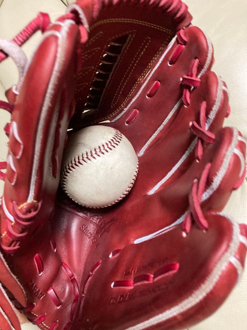 Wilson Staff 硬式グローブ レッド　30cm