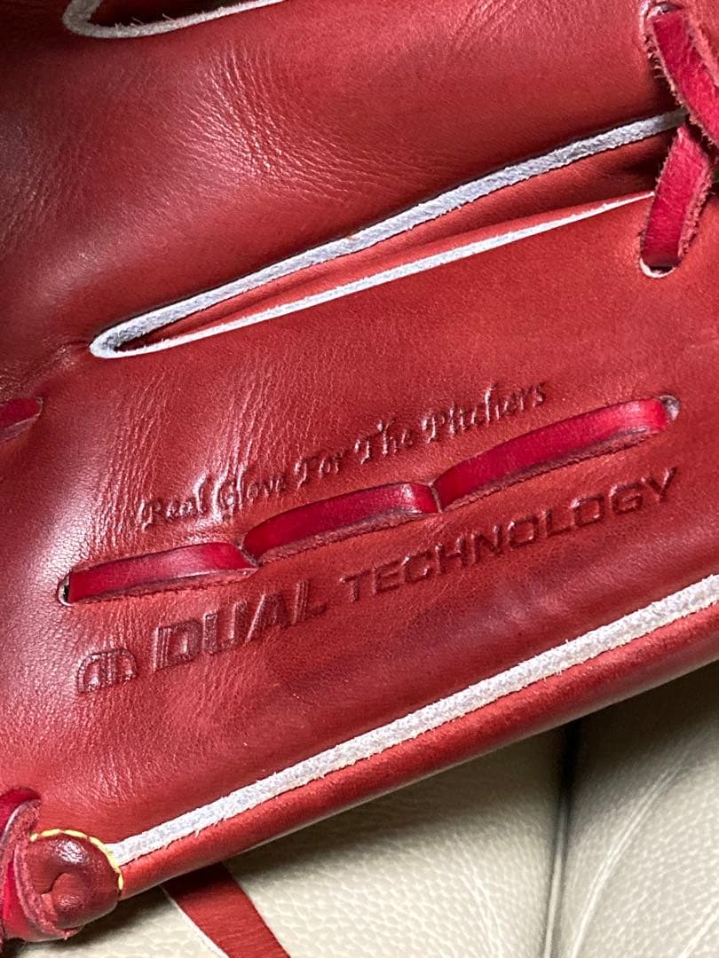 Wilson Staff 硬式グローブ レッド　30cm
