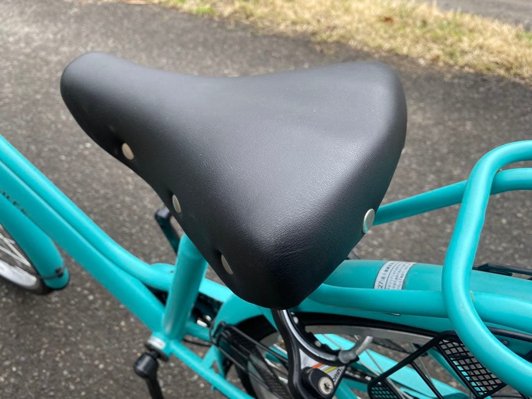 【美品・直接手渡し】シティサイクル★シマノ6段変速 27インチ 鍵・カゴ付き
