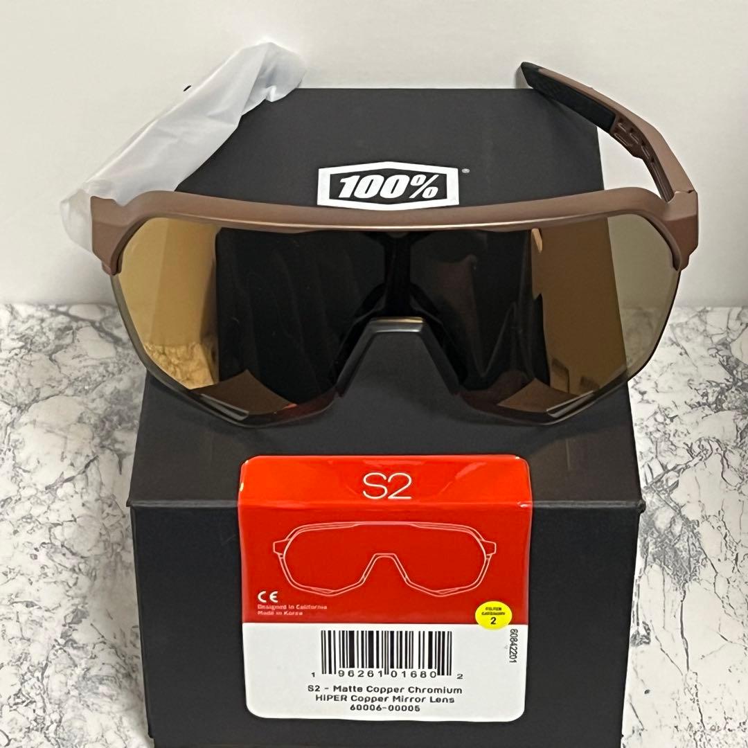 100% ワンハンドレッド サングラスS2 Copperファン・ソト 着用モデル