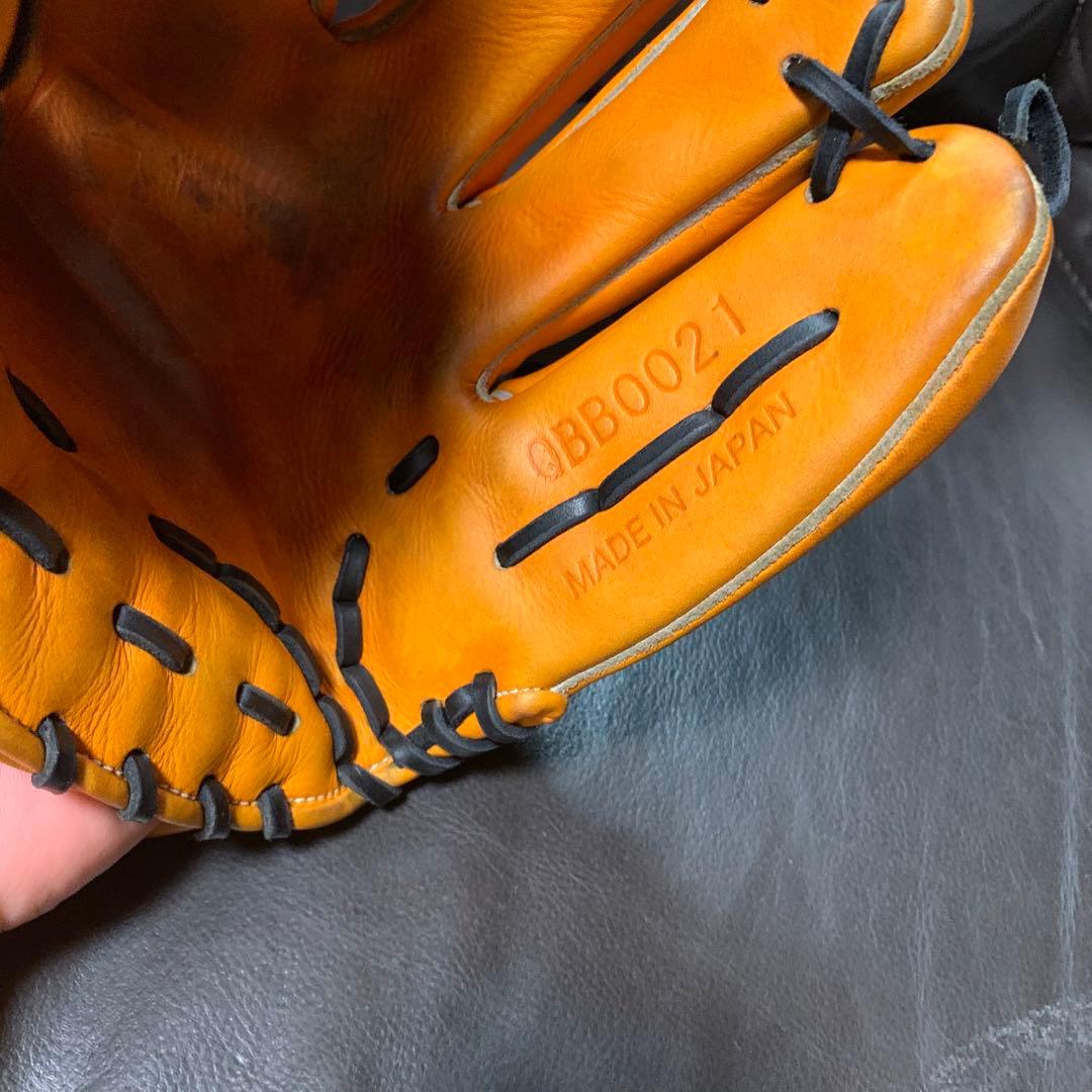 Under Armour オレンジ 硬式グローブ　内野手用　松田