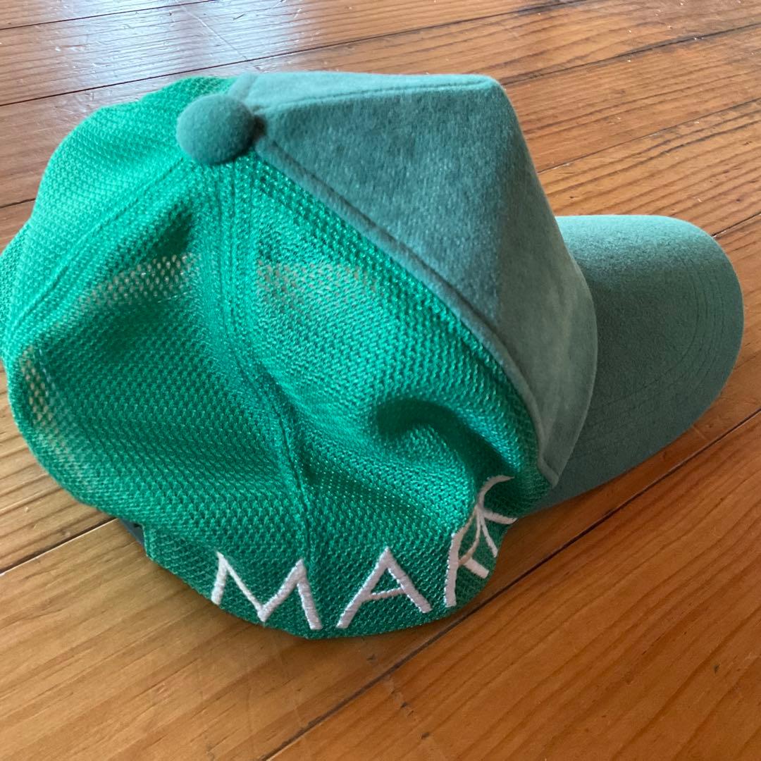 【美品】マーク&ロナ　MARK&LONA スカルデザインのメッシュキャップ