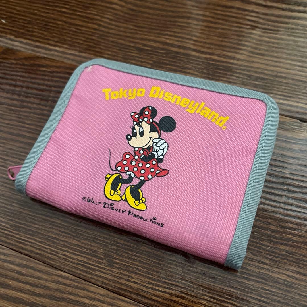 東京ディズニーランド　昭和　ミニー　　ビンテージ　財布　１９８８年 レシートあり
