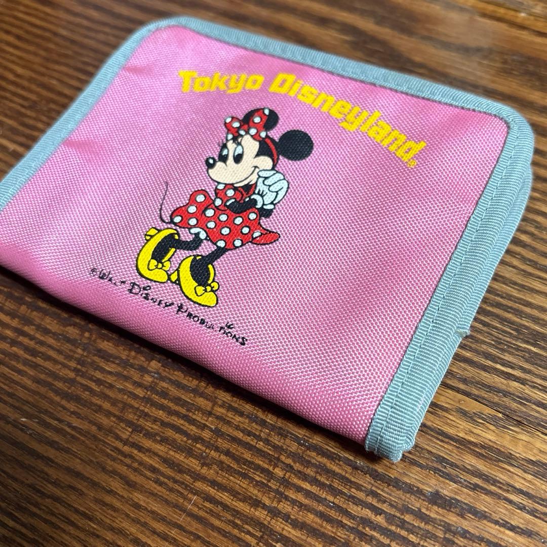 東京ディズニーランド　昭和　ミニー　　ビンテージ　財布　１９８８年 レシートあり