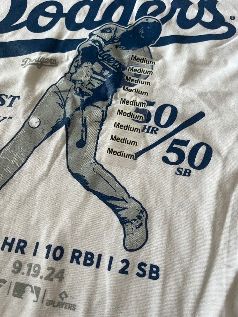 ドジャース大谷翔平選手Tシャツ