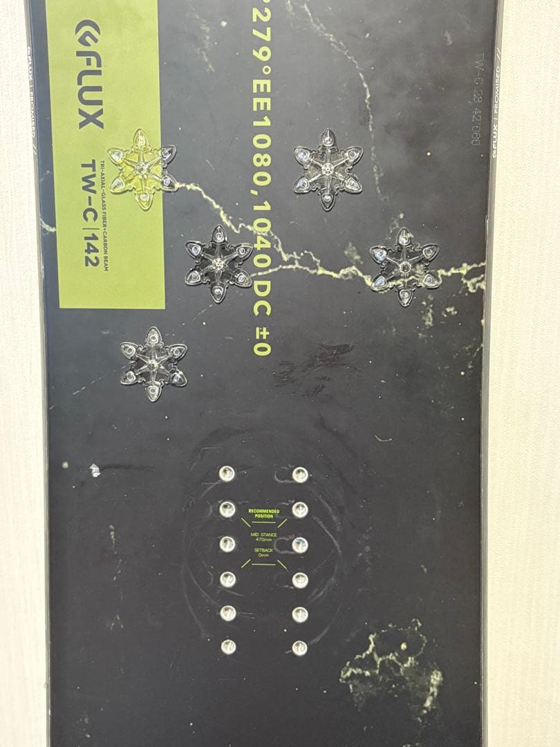 スノーボード FLUX TW-C 142cm