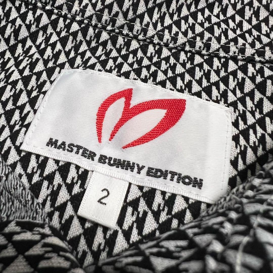 美品 MASTER BUNNY EDITION ポロシャツ ゴルフ R-7754