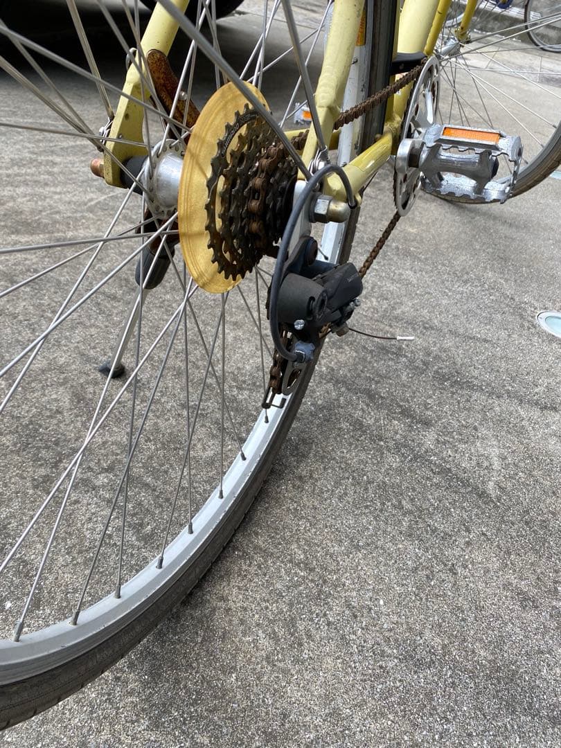 自転車 LOUIS GARNEAU ルイガノ LGS-TR イエロー/520mm