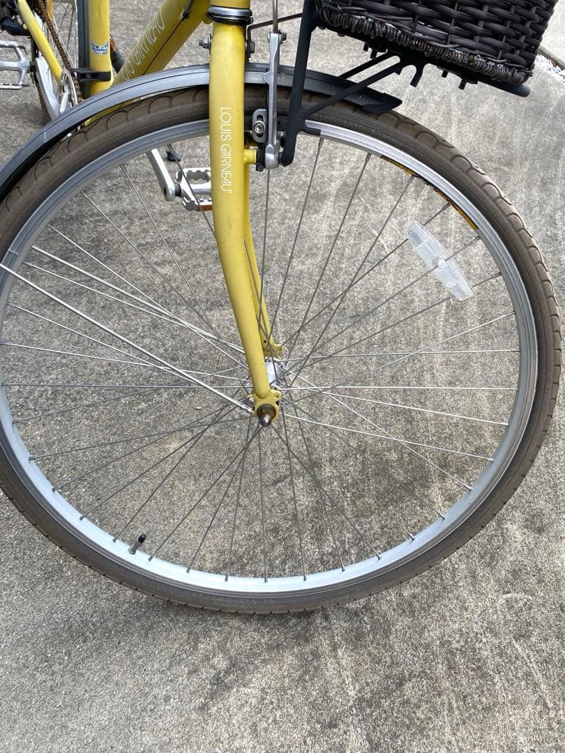 自転車 LOUIS GARNEAU ルイガノ LGS-TR イエロー/520mm