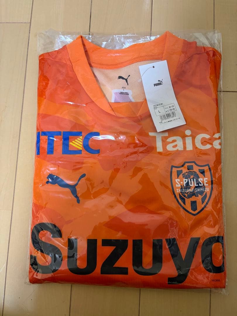 清水エスパルス　明治安田J1百年構想リーグ オーセンティック　ユニホーム　L