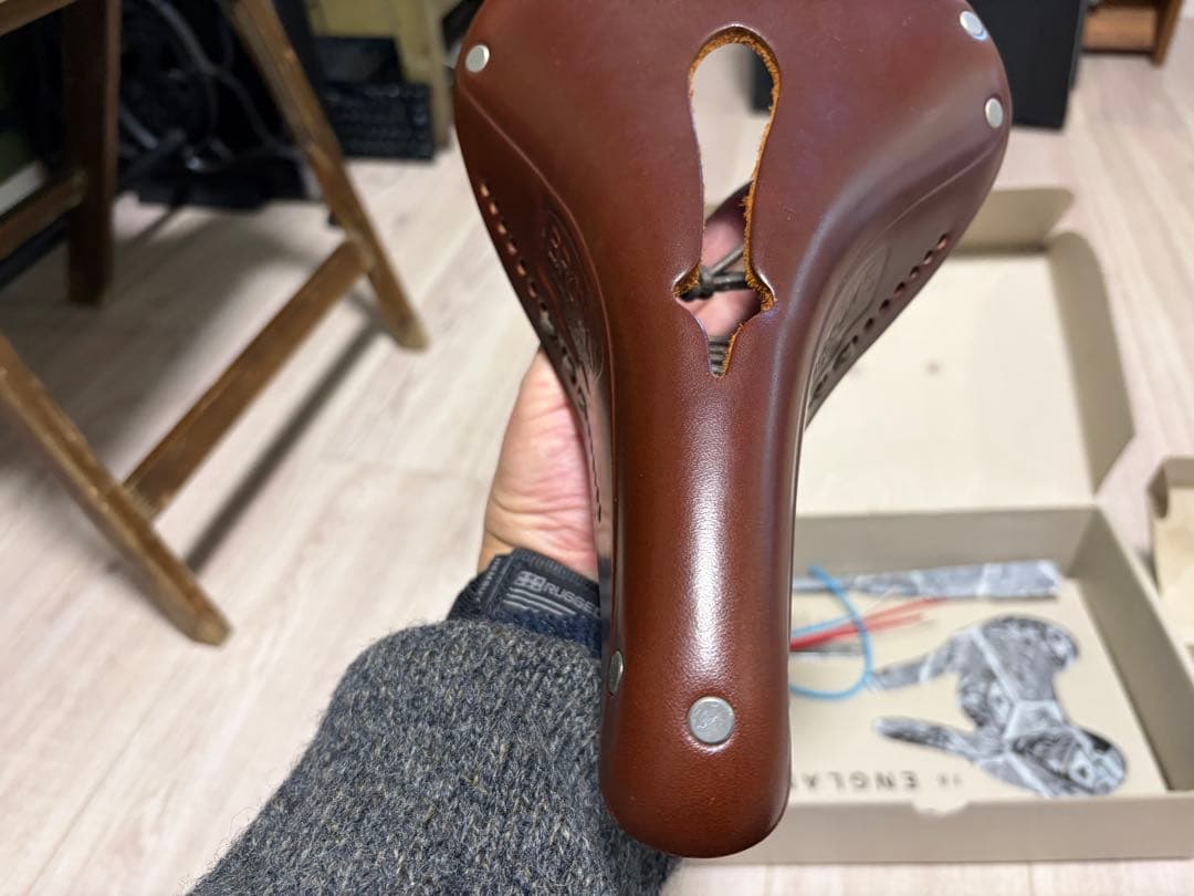 美品 BROOKS B17 インペリアル ブラウン サドル