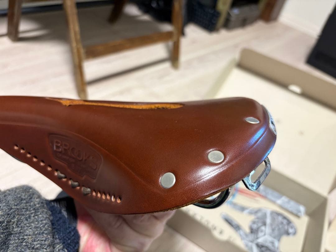 美品 BROOKS B17 インペリアル ブラウン サドル