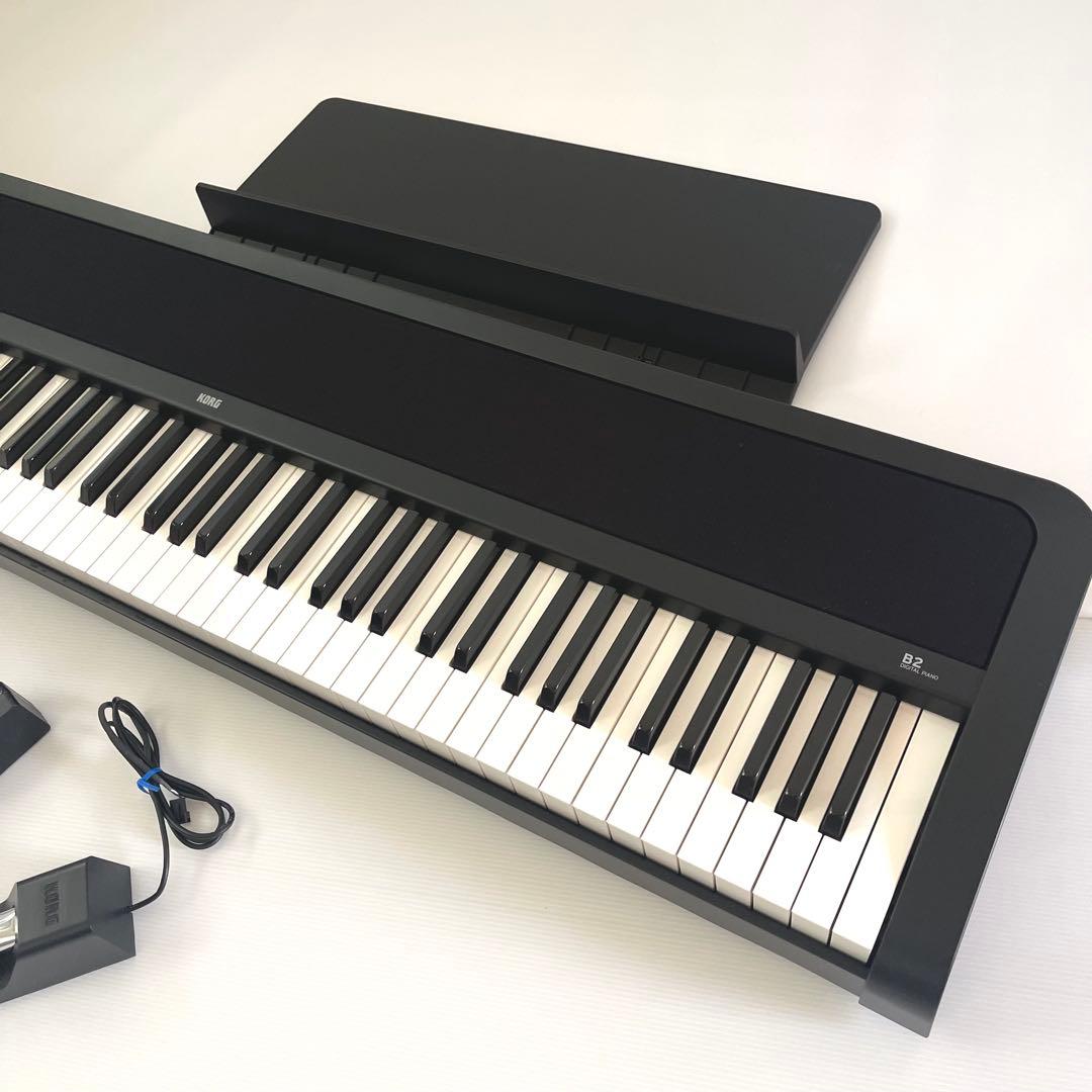 【極美品】 KORG 電子ピアノ B2 デジタルピアノ ビギナー 初心者