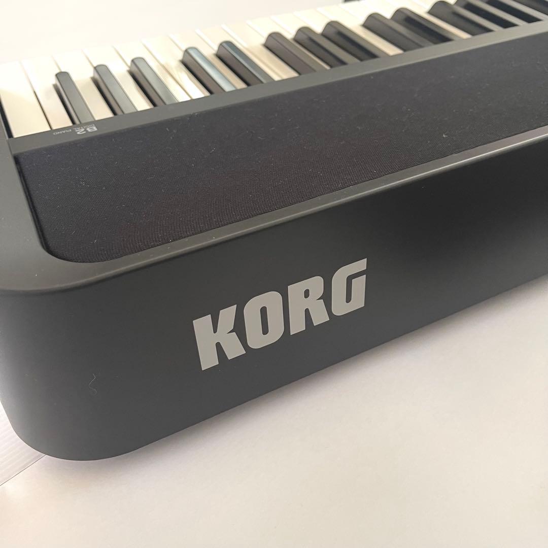 【極美品】 KORG 電子ピアノ B2 デジタルピアノ ビギナー 初心者