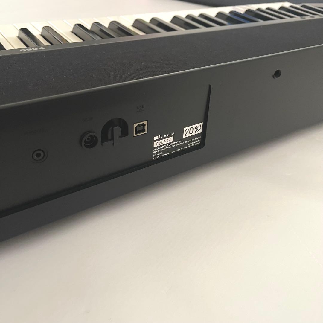 【極美品】 KORG 電子ピアノ B2 デジタルピアノ ビギナー 初心者
