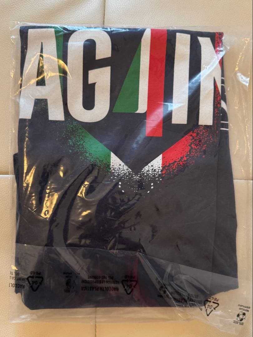 SSC ナポリ 4度目のスクデット 公式 記念 Tシャツ AG4IN Lサイズ