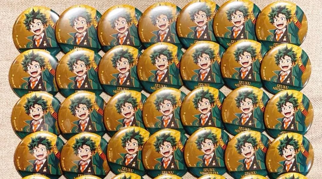 ヒロアカ 一億 缶バッジ 42個セット 緑谷出久 纏め売り
