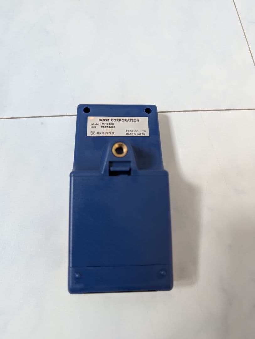 【美品】SSK MULTI SPEED TESTER IV 箱・説明書付