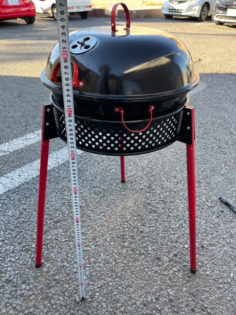 バーベキュー・調理用品 CAPTAIN STAG AMERICAN EASY GRILL TYPE II