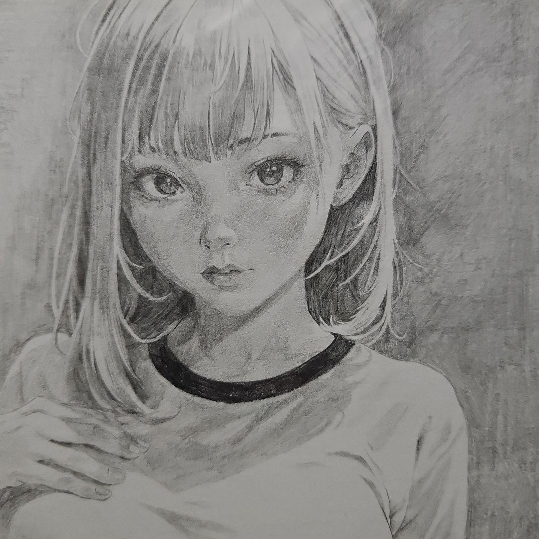 金髪ブルマ 直筆原画