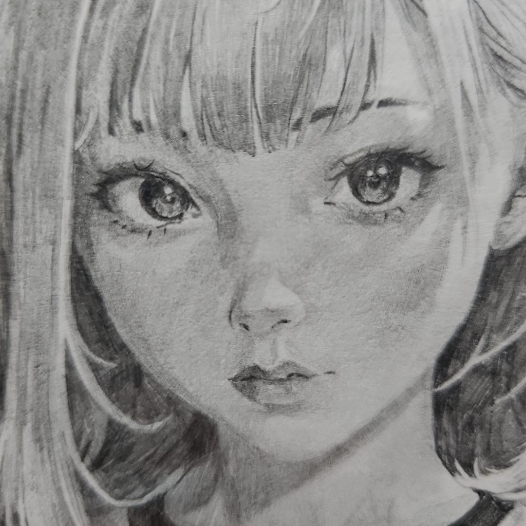 金髪ブルマ 直筆原画