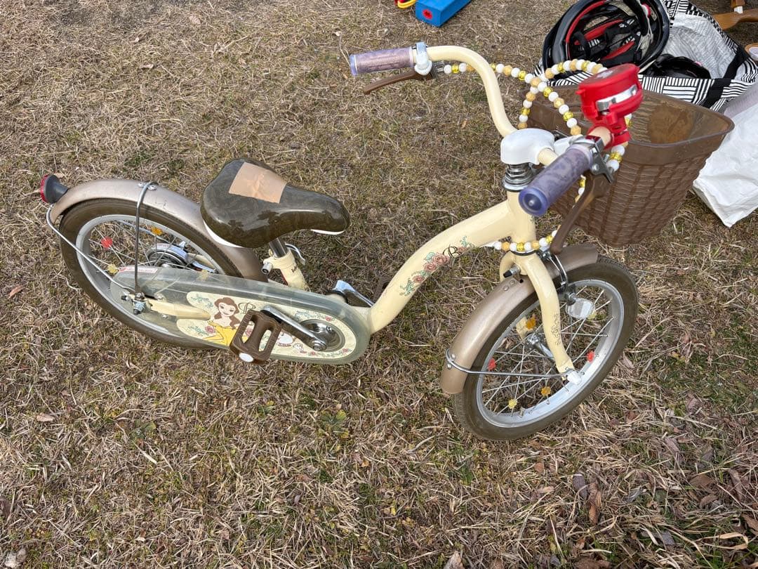プリンセス自転車　2年程保険付き