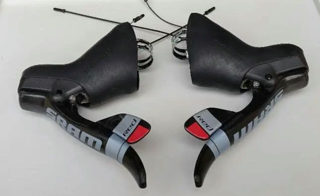 中古シフトレバーセット 2011 SRAM RED(10速)