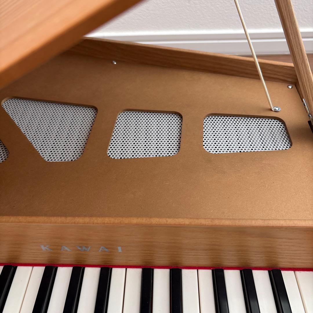 KAWAI グランドピアノ ナチュラル ミニ トイ おもちゃ 木製ピアノ