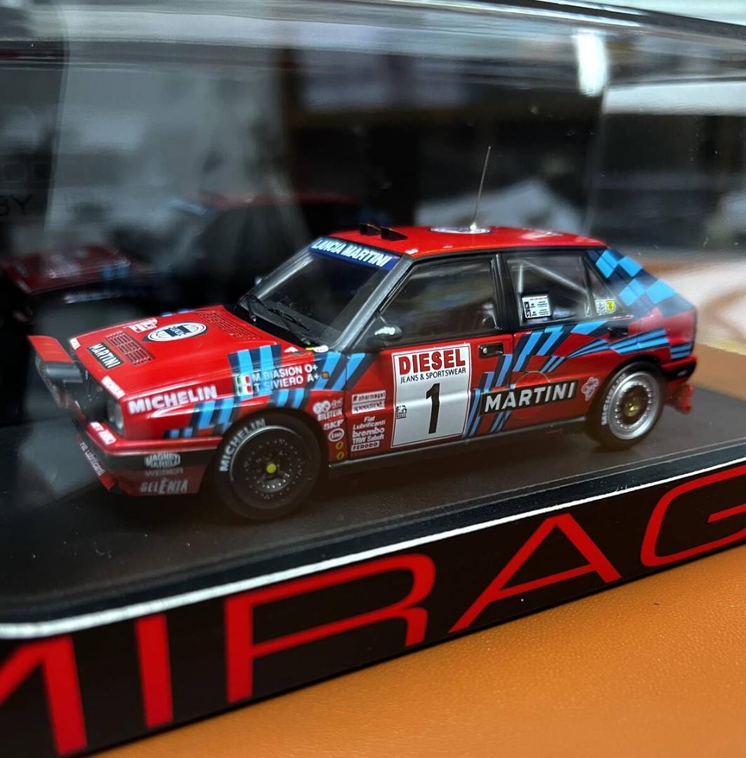 Web限定 hpi 1/43 ランチア デルタ 16V 1989 サンレモ