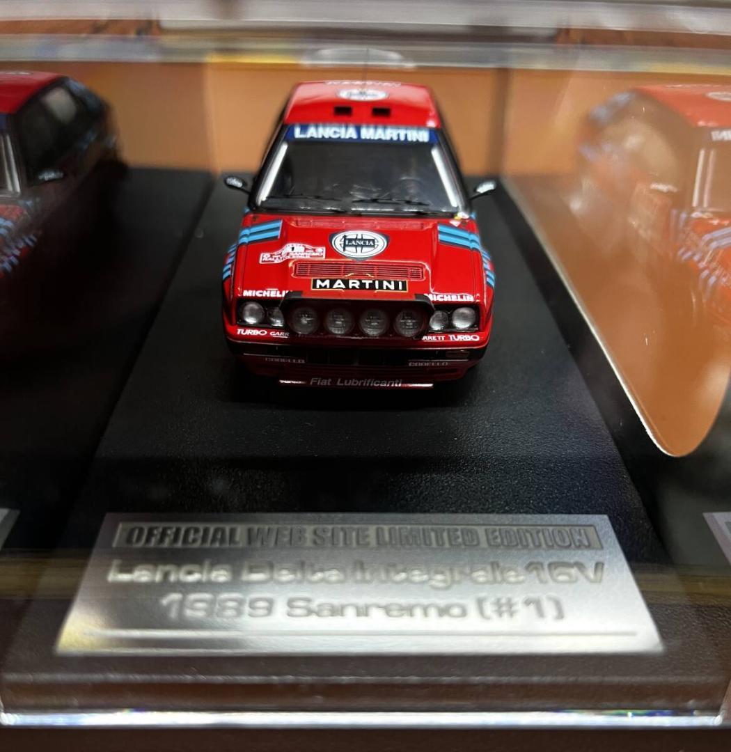 Web限定 hpi 1/43 ランチア デルタ 16V 1989 サンレモ