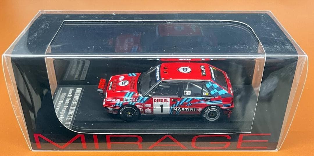 Web限定 hpi 1/43 ランチア デルタ 16V 1989 サンレモ